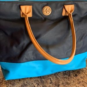 Blue Tory Burch Shoulder Bag